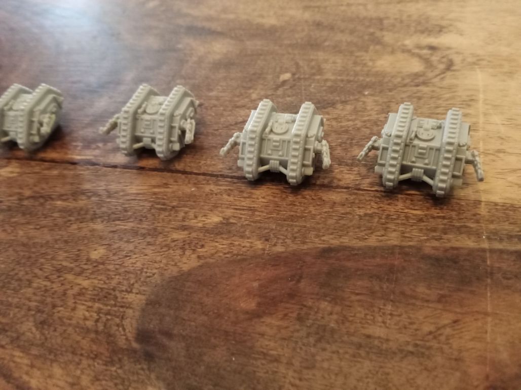 Warhammer 40K Epic Space Marine Land Raider Tanks x5 Games Workshop