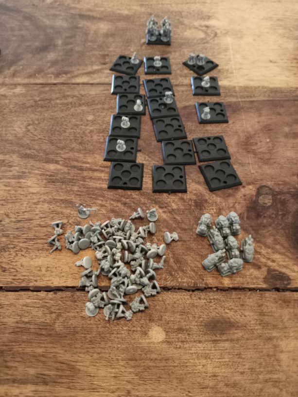 Warhammer 40k Epic Space Marines And Infantry Slottabases