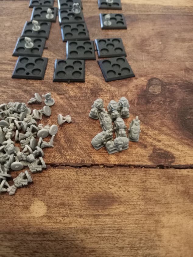 Warhammer 40k Epic Space Marines And Infantry Slottabases