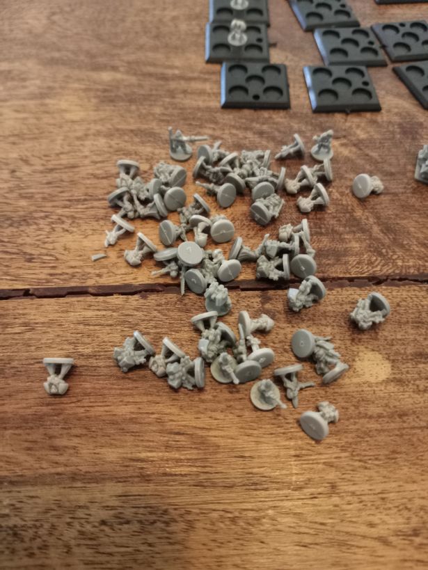 Warhammer 40k Epic Space Marines And Infantry Slottabases