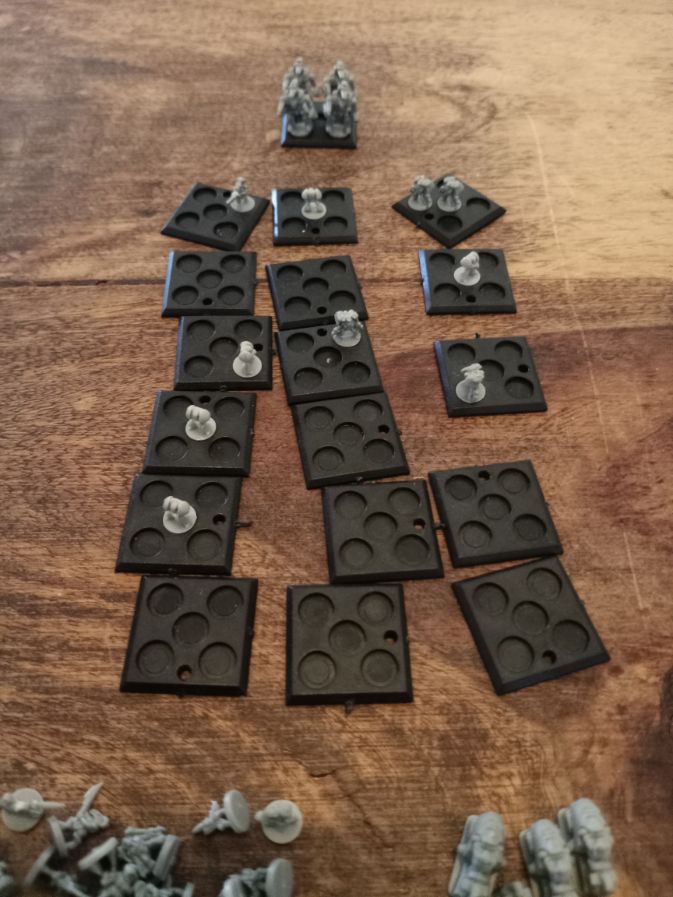 Warhammer 40k Epic Space Marines And Infantry Slottabases