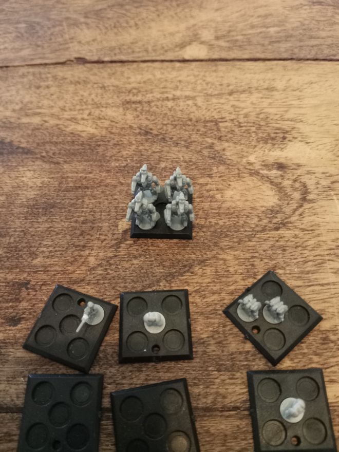 Warhammer 40k Epic Space Marines And Infantry Slottabases