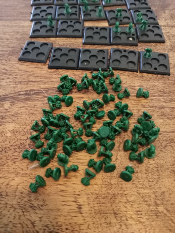 Warhammer 40k Epic Space Marines And Infantry Slottabases