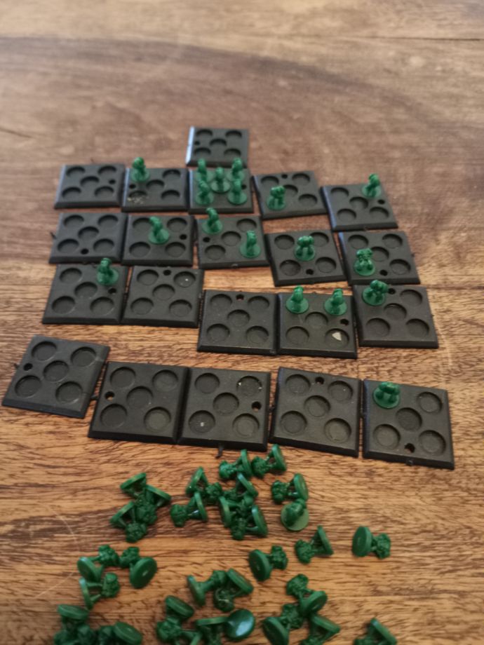 Warhammer 40k Epic Space Marines And Infantry Slottabases