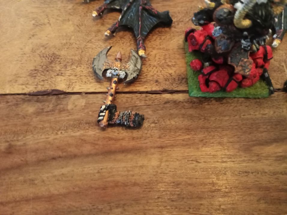 Warhammer 40K Chaos Bloodthirster the Greater Daemon of Khorne Metal Games Workshop