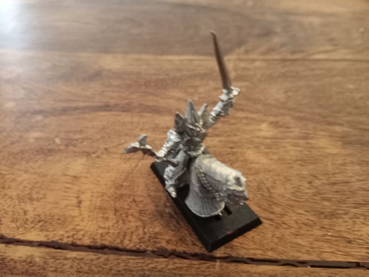 Warhammer Fantasy Mounted Hero Metal Games Workshop 1987