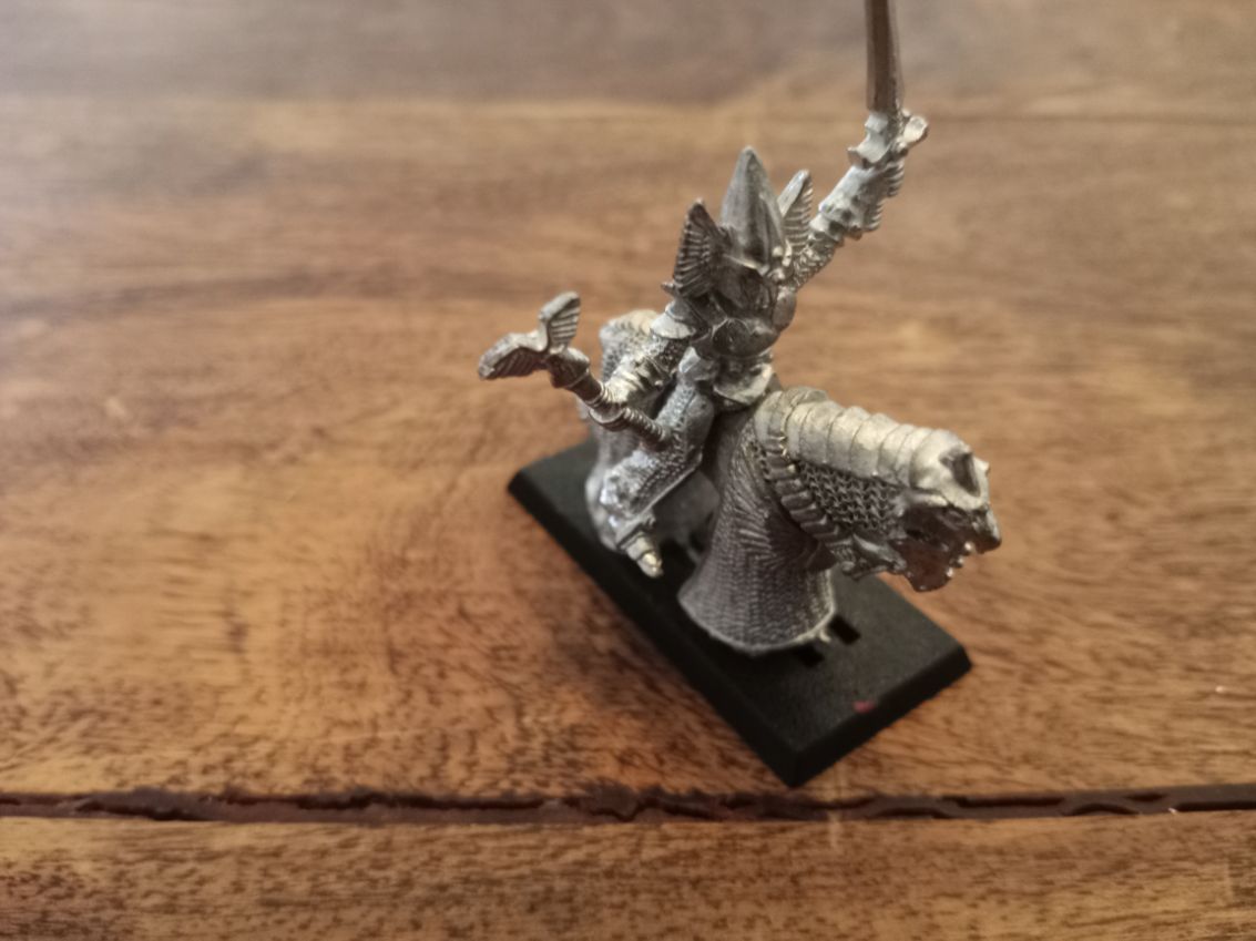 Warhammer Fantasy Mounted Hero Metal Games Workshop 1987