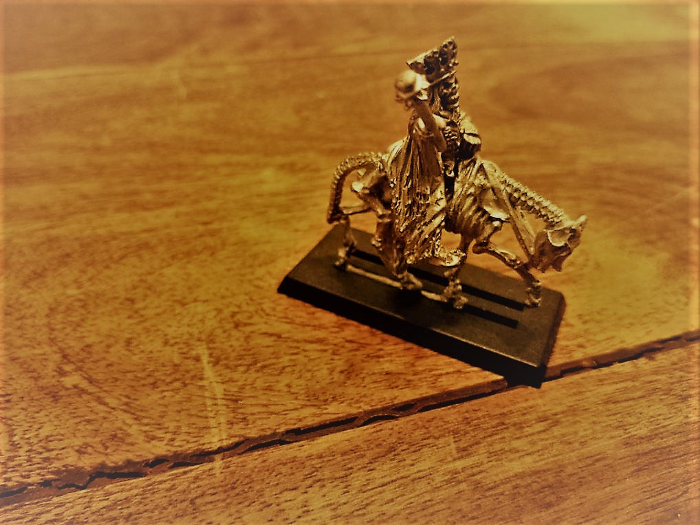 Warhammer Fantasy Mounted Undead Cavalry Lord Metal Games Workshop