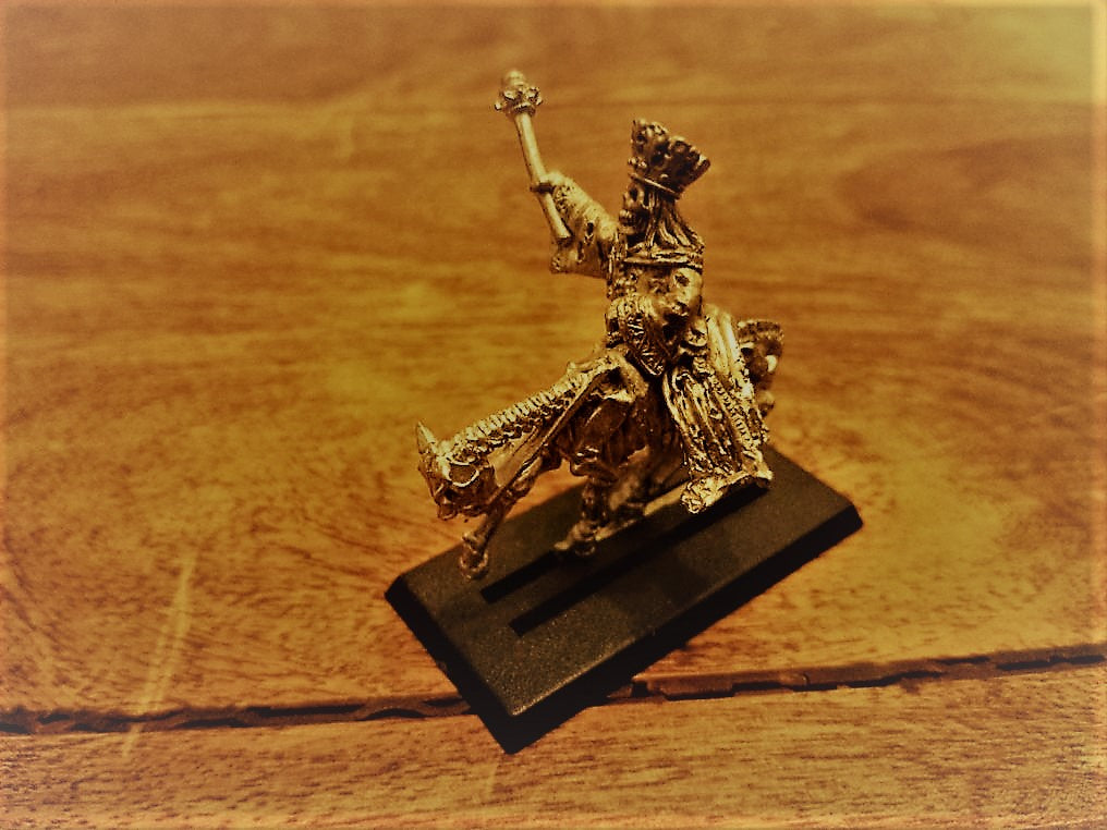 Warhammer Fantasy Mounted Undead Cavalry Lord Metal Games Workshop