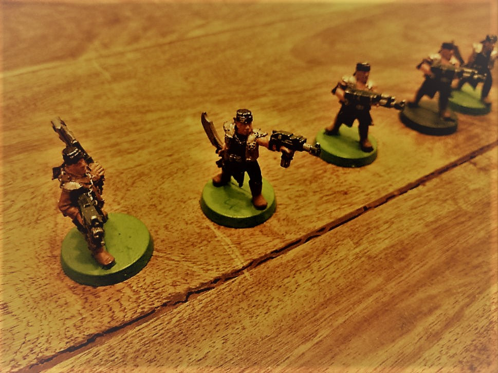 Warhammer 40K Necromunda Orlock Gang Metal Games Workshop