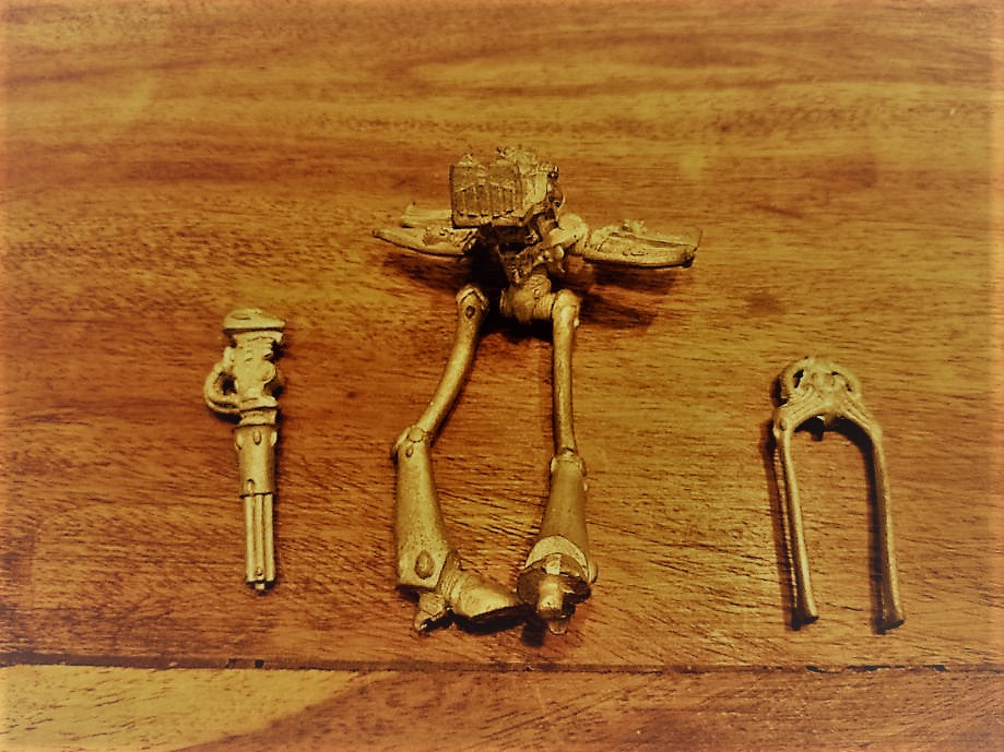 Warhammer 40k Eldar War Walker Metal Parts Games Workshop