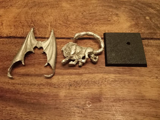 Citadel Manticore C29 Warhammer Giant Monster Metal Citadel Miniatures 1987