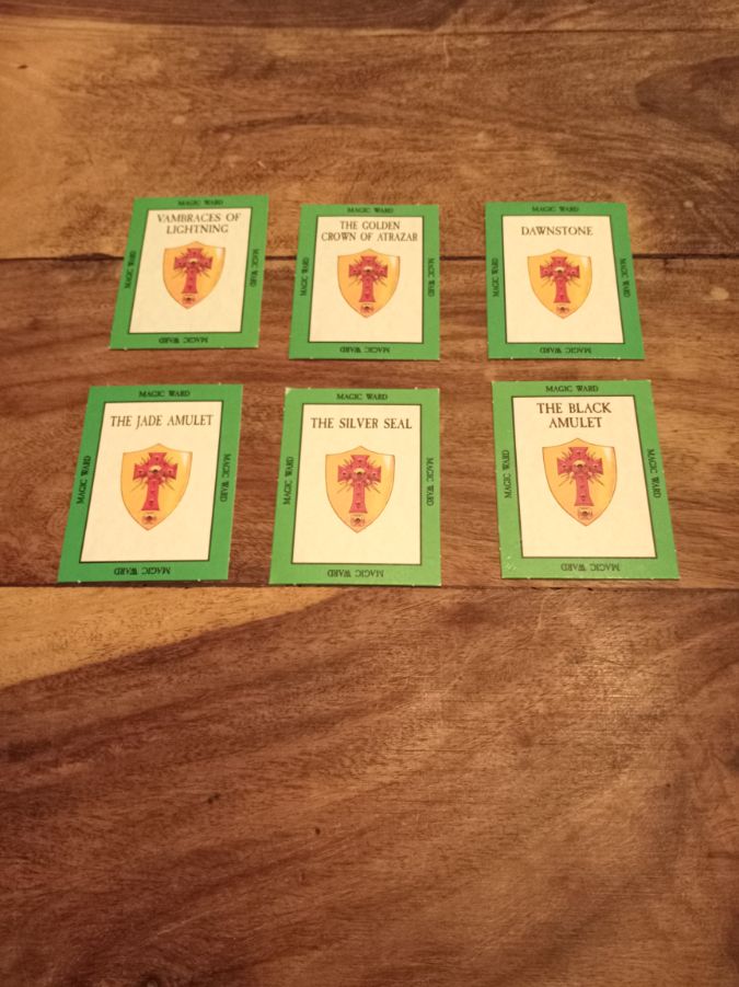 Warhammer Fantasy Magic Ward Cards #6 Games Workshop
