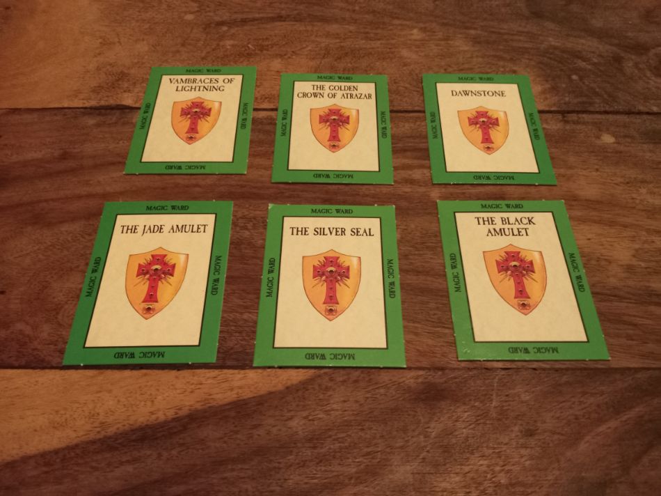 Warhammer Fantasy Magic Ward Cards #6 Games Workshop