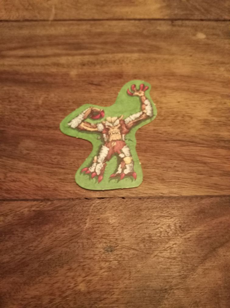 Warhammer Fantasy Treeman Fallen Template Battle Card Games Workshop
