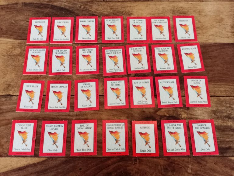 Warhammer Fantasy Magic Item Cards #28 Games Workshop
