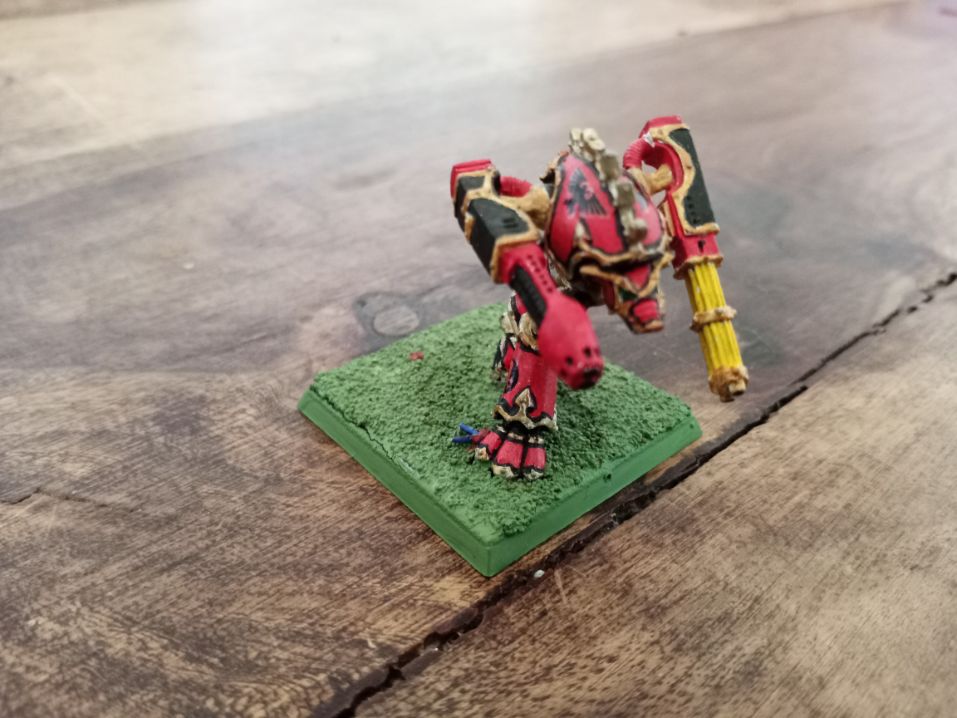 Warhammer 40K Epic Adeptus Titanicus Warhound Titan Metal Games Workshop