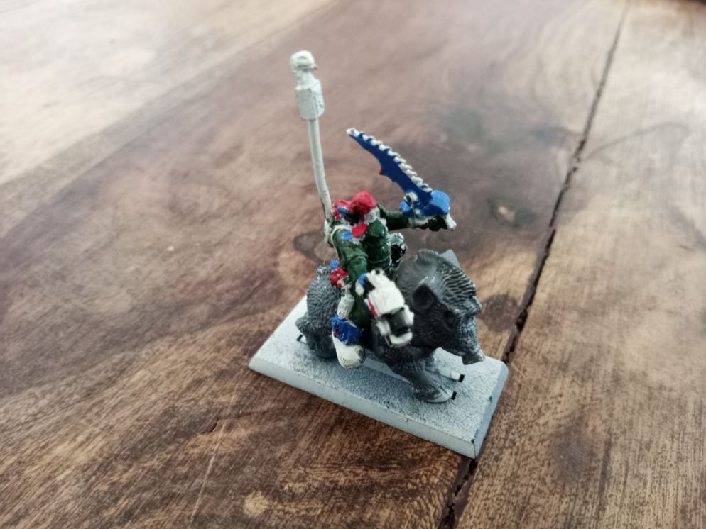 Warhammer 40k Orc Boar Boy Metal Games Workshop