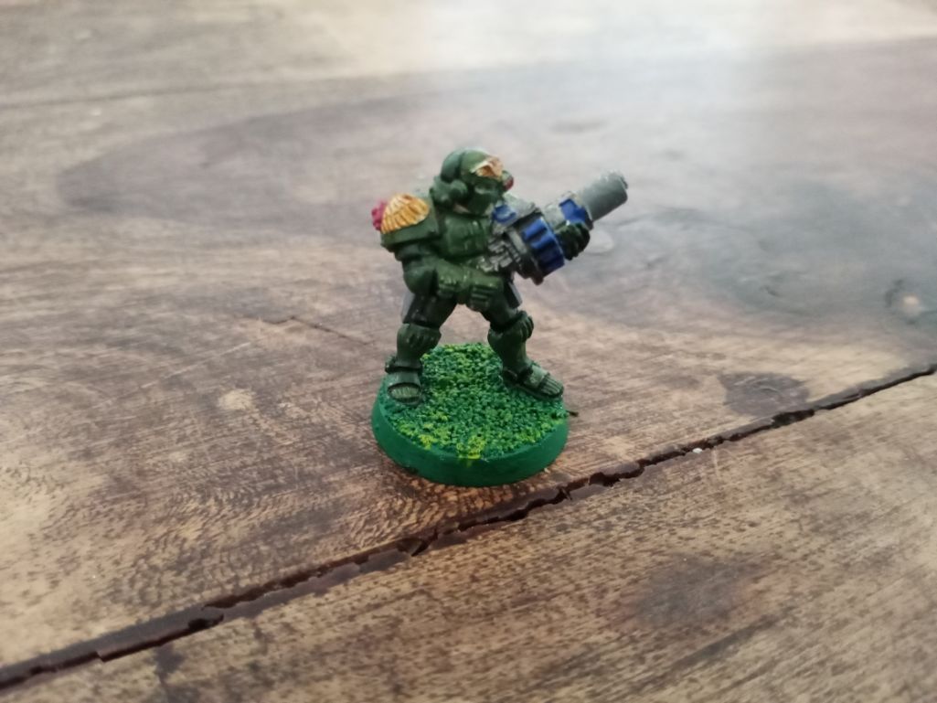 Warhammer 40K Necromunda Adeptus Arbites Grenade Metal Games Workshop