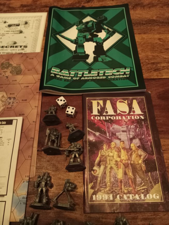 Battletech Core Box Set Battletech 3rd Ed FASA 1994