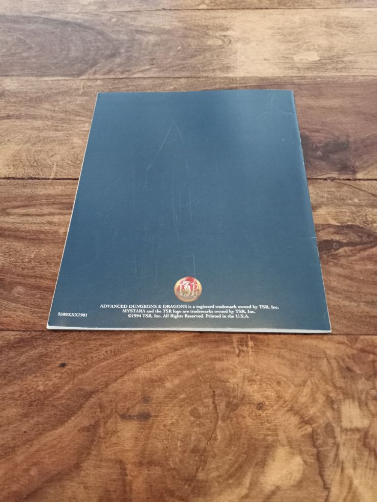 Mystara Night of the Vampire AD&D With Map and CD TSR 1994