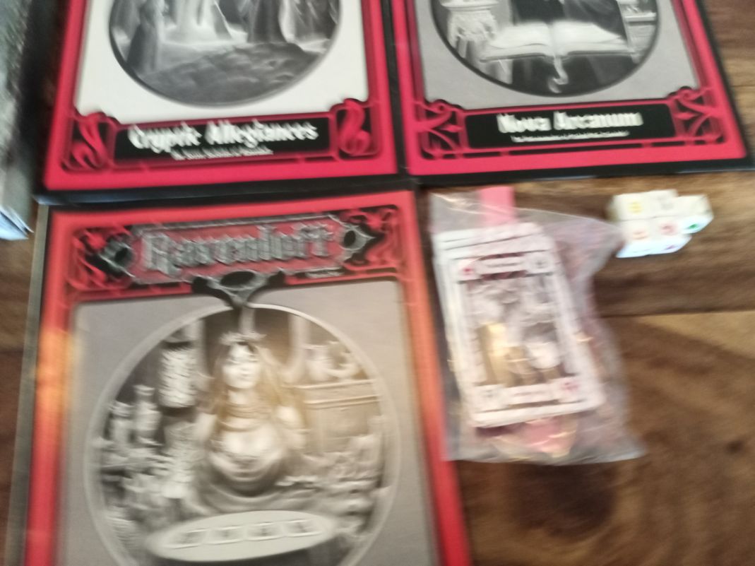 Ravenloft Forbidden Lore Box Set TSR #1079 AD&D 1992