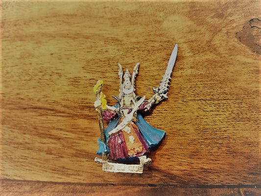 Warhammer Fantasy High Elves Teclis Loremaster Metal Games Workshop