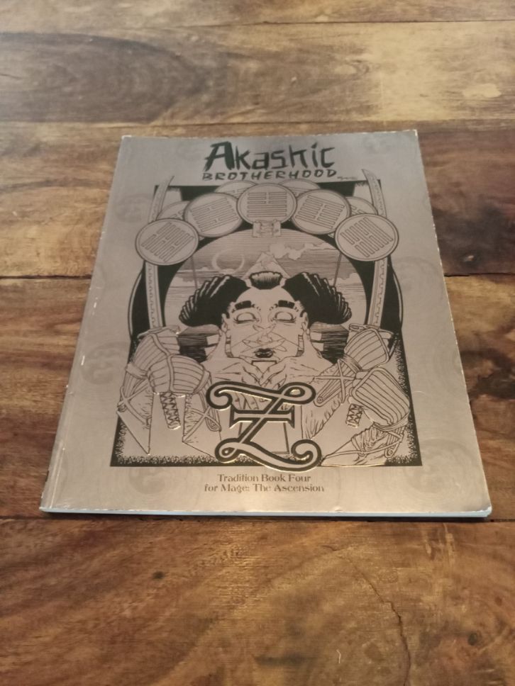 Mage The Ascension Akashic Brotherhood WW4410 White Wolf 1994
