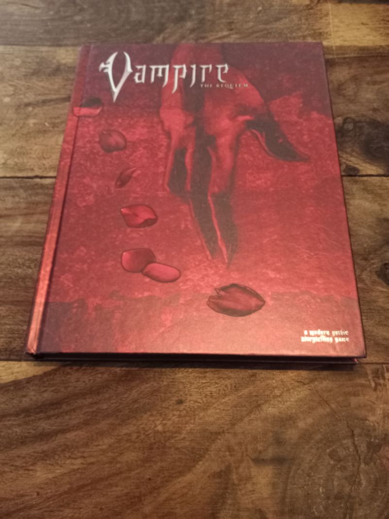 Vampire The Requiem Core Hardcover WWP 25000 World of Darkness White Wolf 2004