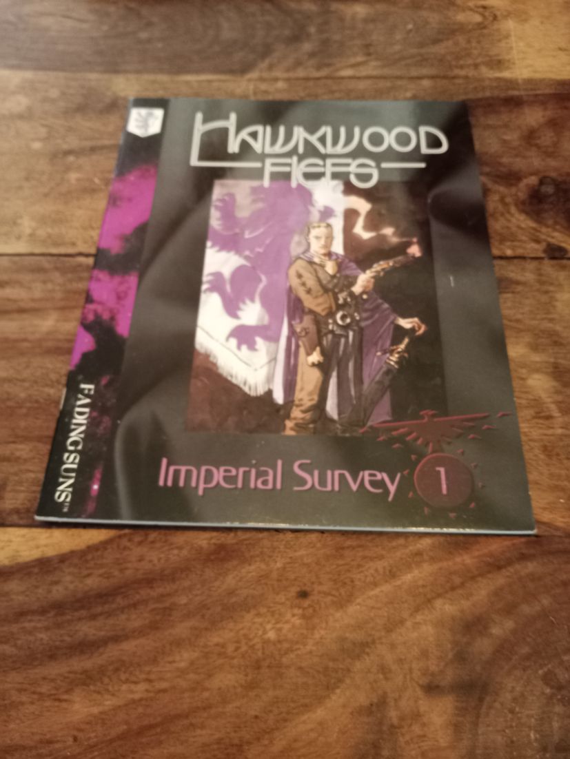 Fading Suns Hawkwood Fiefs Imperial Survey #1 HDIFS236 Holistic Design 1999