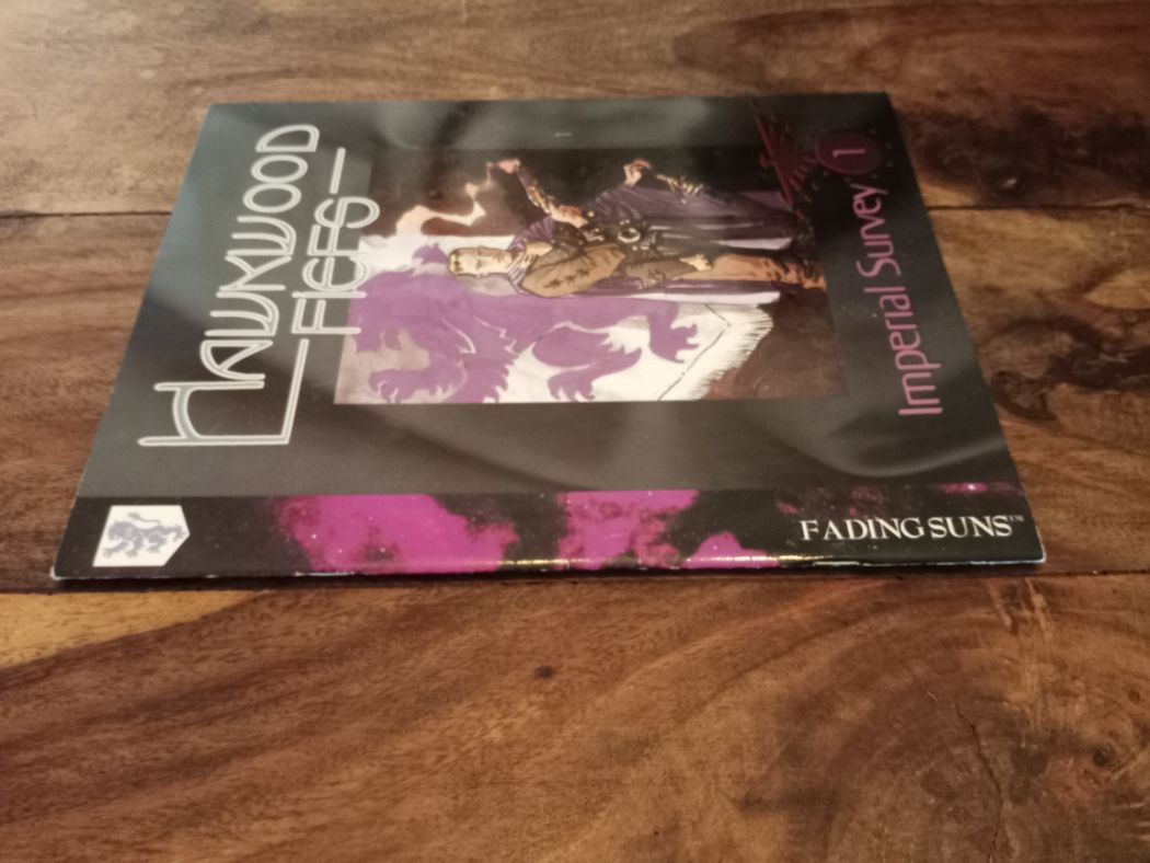 Fading Suns Hawkwood Fiefs Imperial Survey #1 HDIFS236 Holistic Design 1999