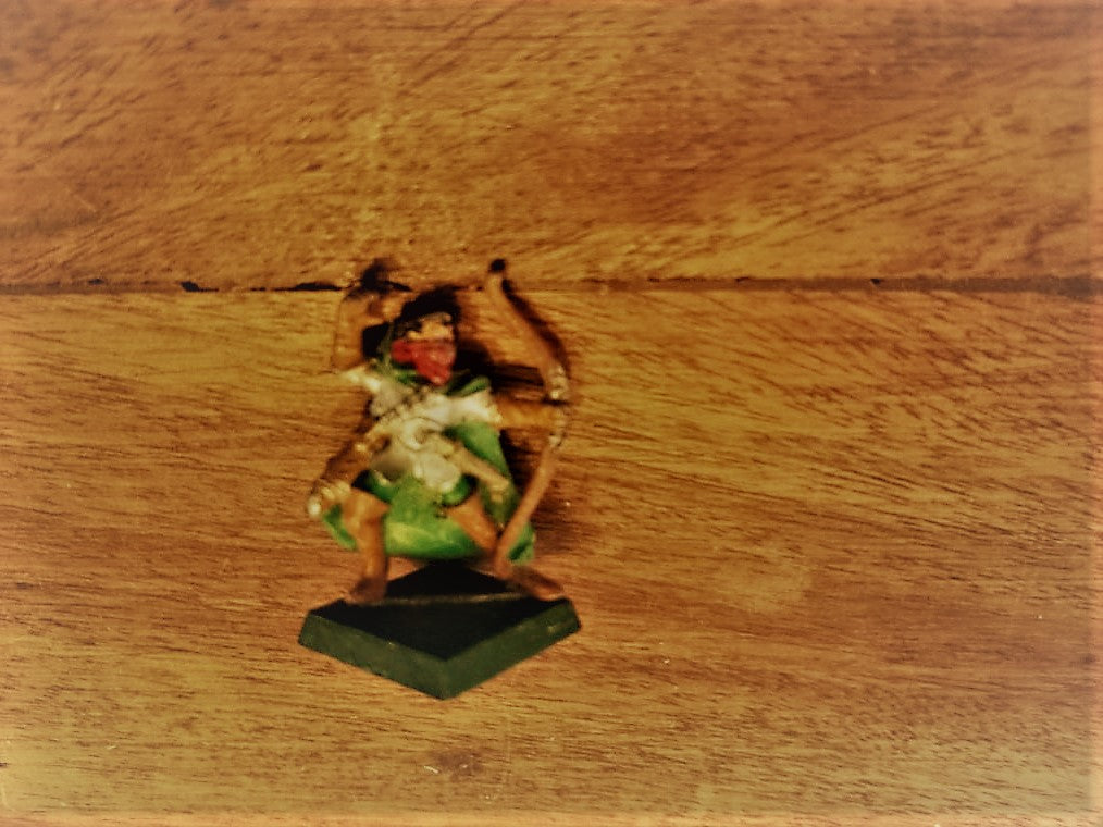 Warhammer Fantasy Wood Elf Waywatcher Citadel Metal Games Workshop