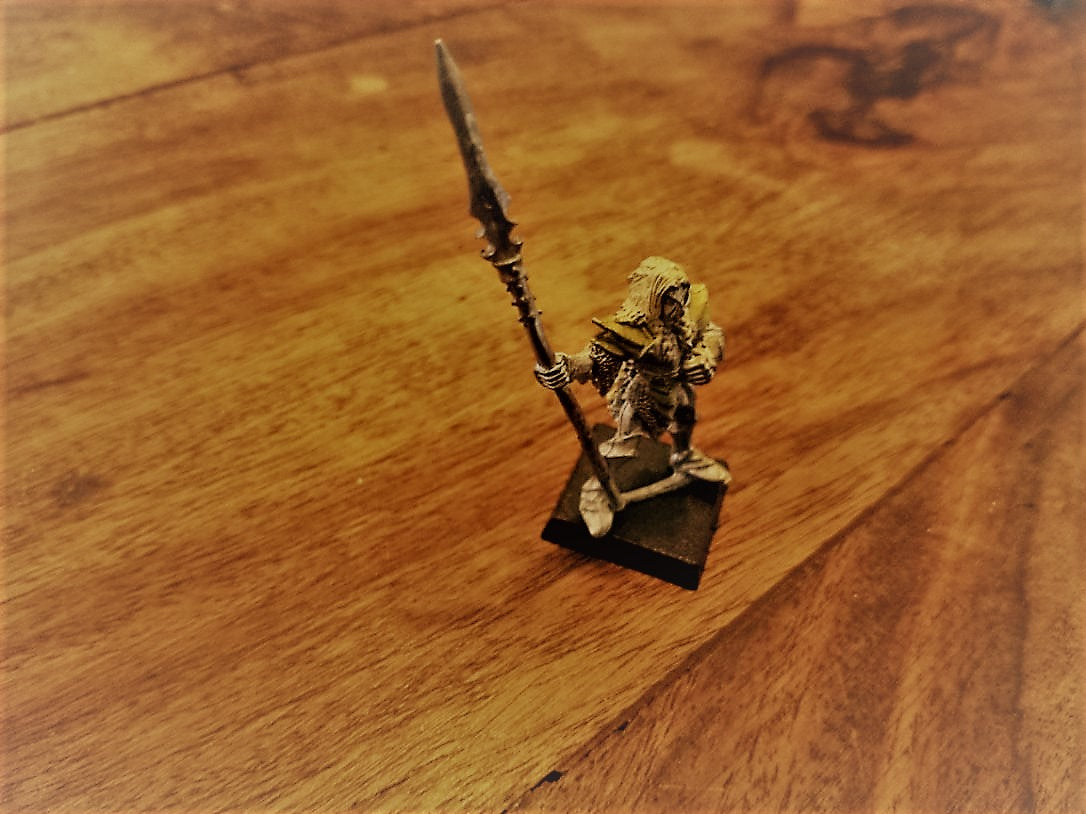 Warhammer Fantasy Citadel Miniatures Elf with Spear Metal Games Workshop