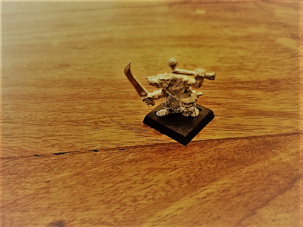 Warhammer Fantasy Citadel Miniatures Skaven Musician Command Metal Games Workshop