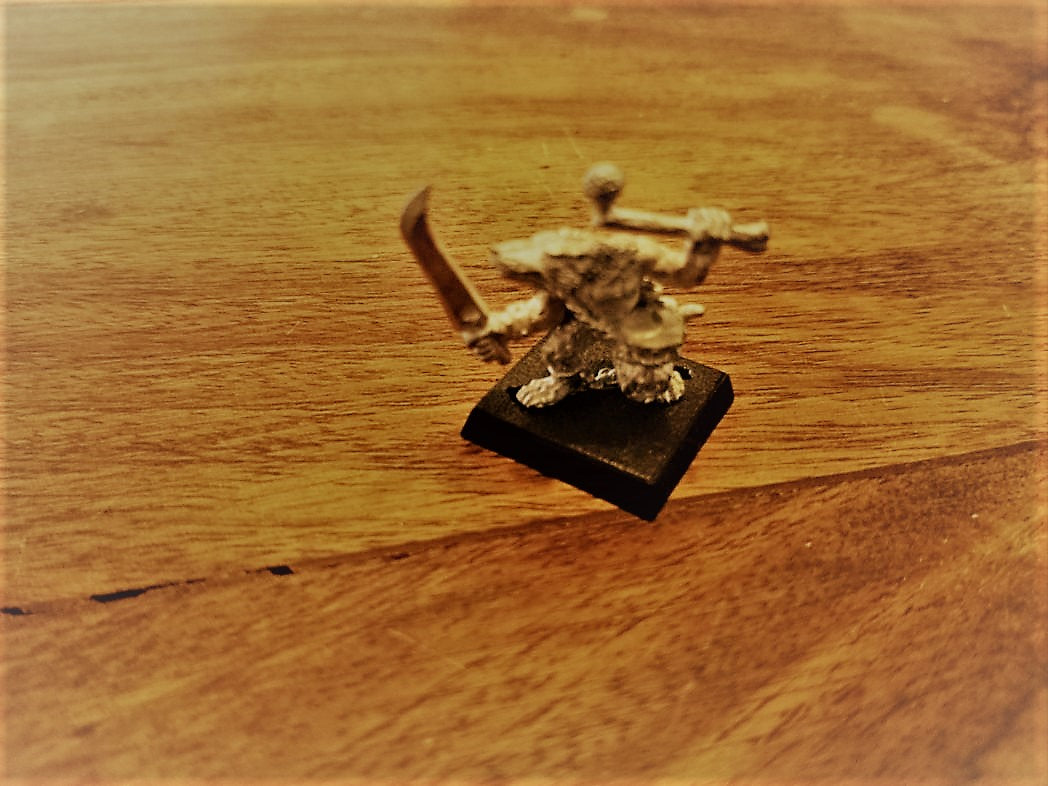 Warhammer Fantasy Citadel Miniatures Skaven Musician Command Metal Games Workshop
