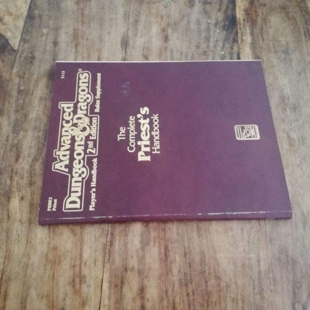 AD&D 2e The Complete Priest's Handbook - AllRoleplaying.com