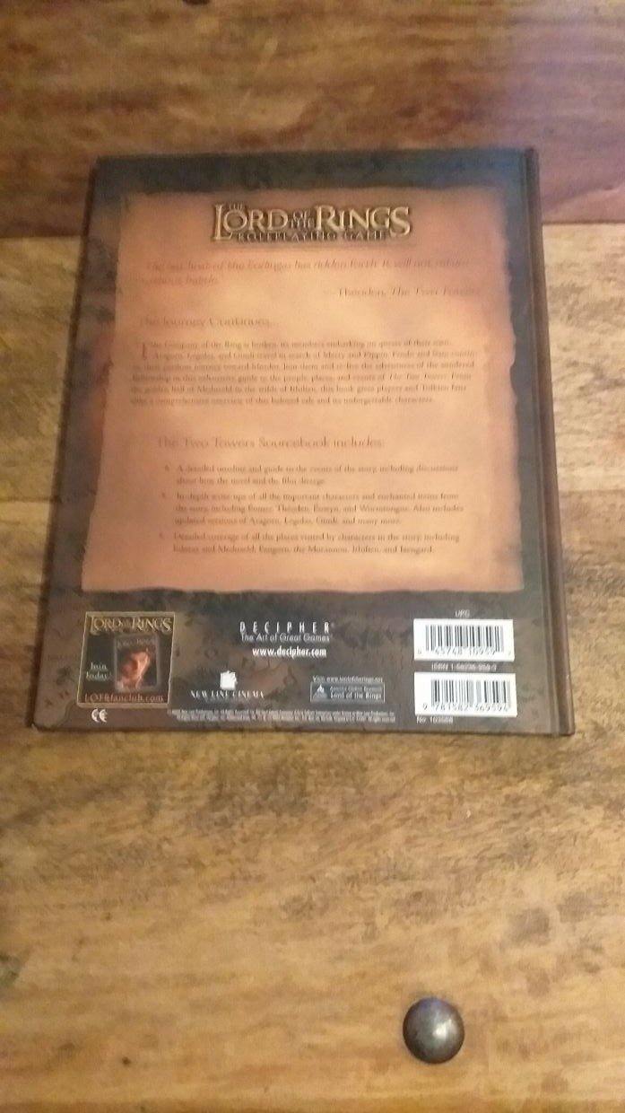 The Lord of the Rings: Roleplaying Game The Two Towers Sourcebook - books