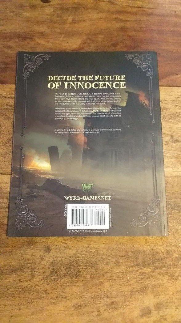 WYRD Penny Dreadful - In Defence of Innocence - books