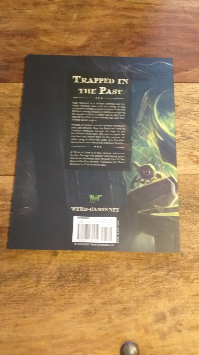Wyrd Through the Breach Penny Dreadful - A Stitch in Time - books