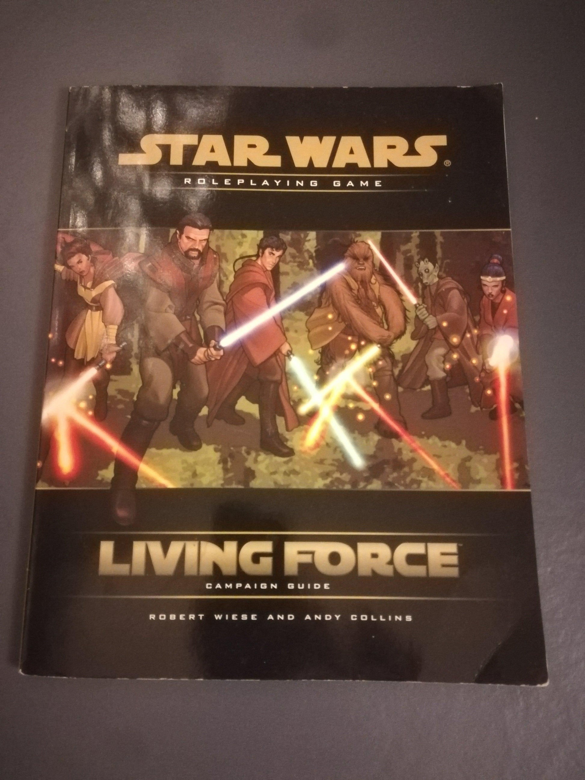 Star Wars Living Force books AllRoleplaying.com