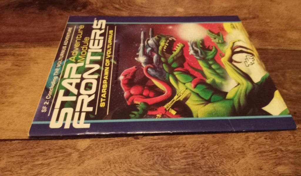 Star Frontiers SF 2 Starspawn of Volturnus TSR 1982