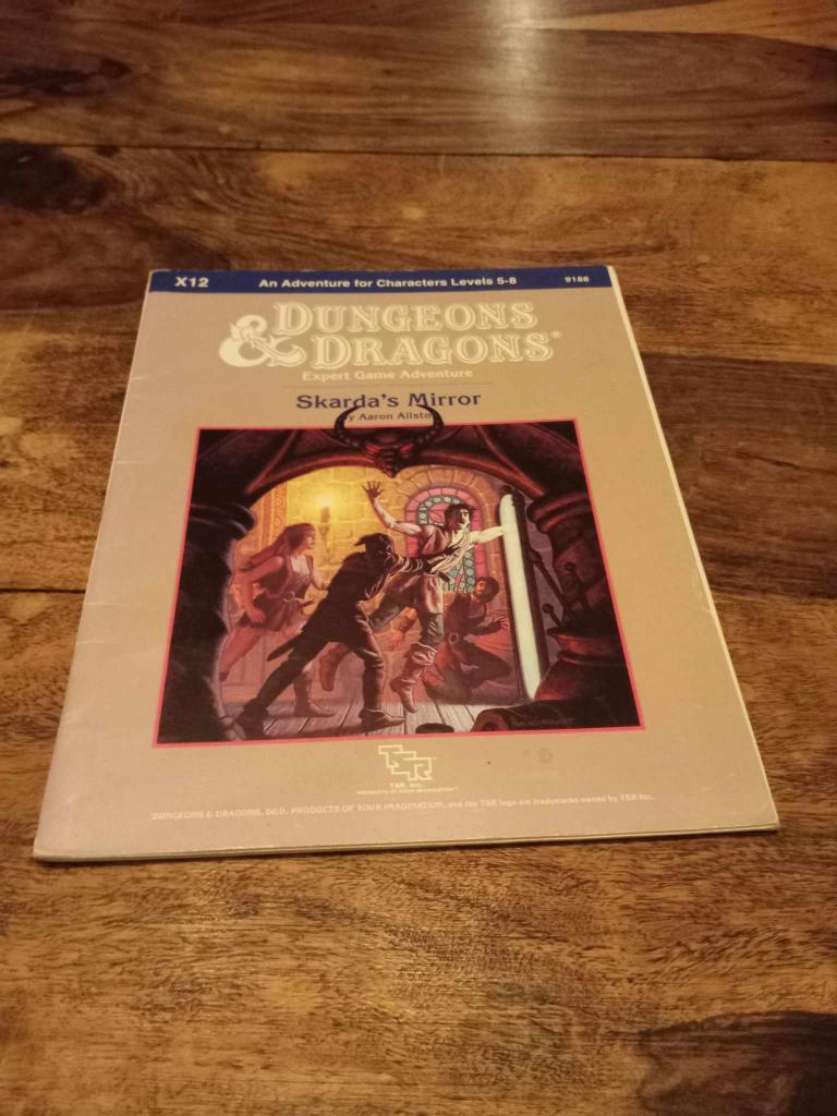 Dungeons & Dragons Skarda's Mirror X12 TSR 1987