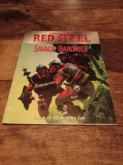 AD&D Red Steel Savage Baronies Book II Advanced Dungeons & Dragons TSR 1995