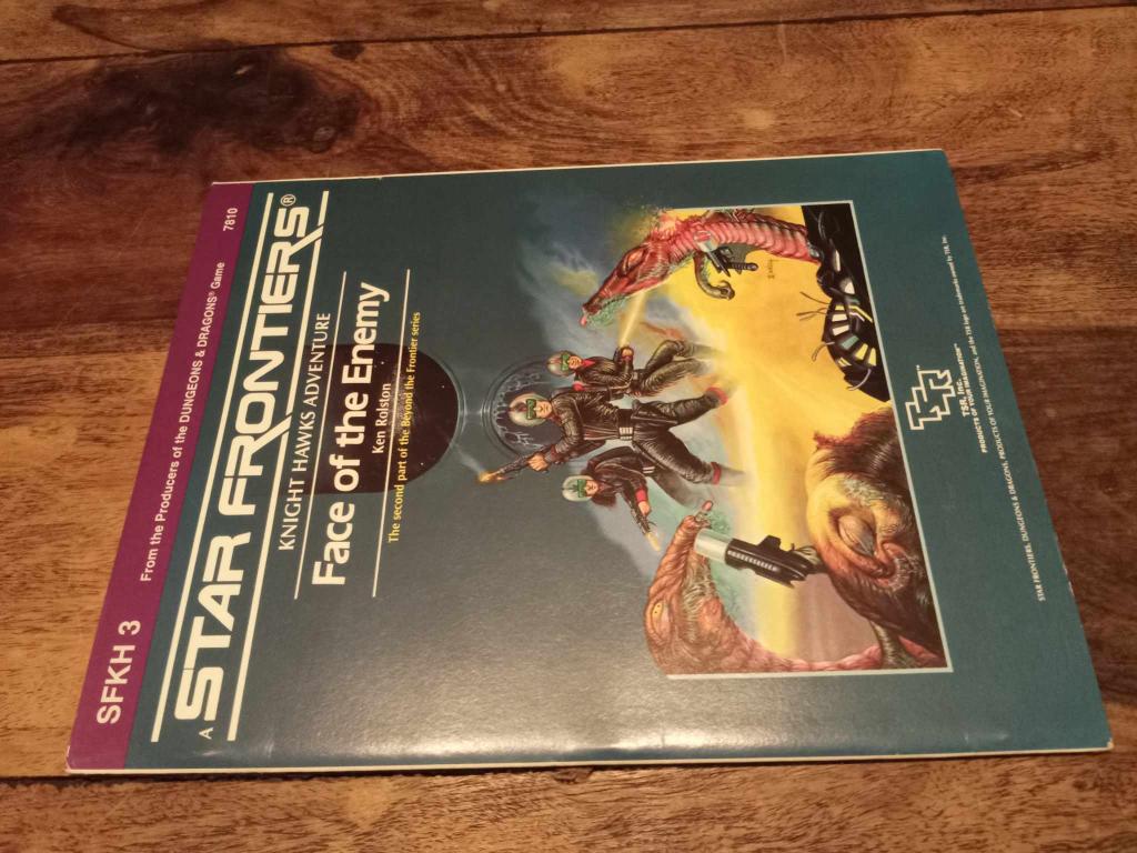 Star Frontiers Face of the Enemy Knight Hawks Beyond the Frontier #2 TSR 1985