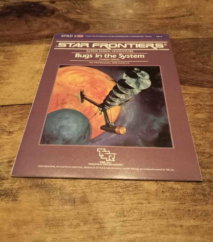 Star Frontiers Alpha Dawn Bugs in the System TSR 1985