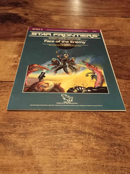 Star Frontiers Face of the Enemy Knight Hawks Beyond the Frontier #2 TSR 1985