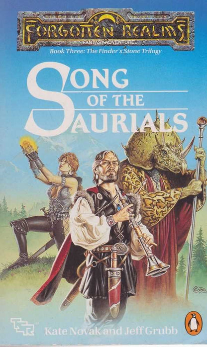 Forgotten Realms Song of the Saurials The Finder's Stone Trilogy #3 TSR 1991