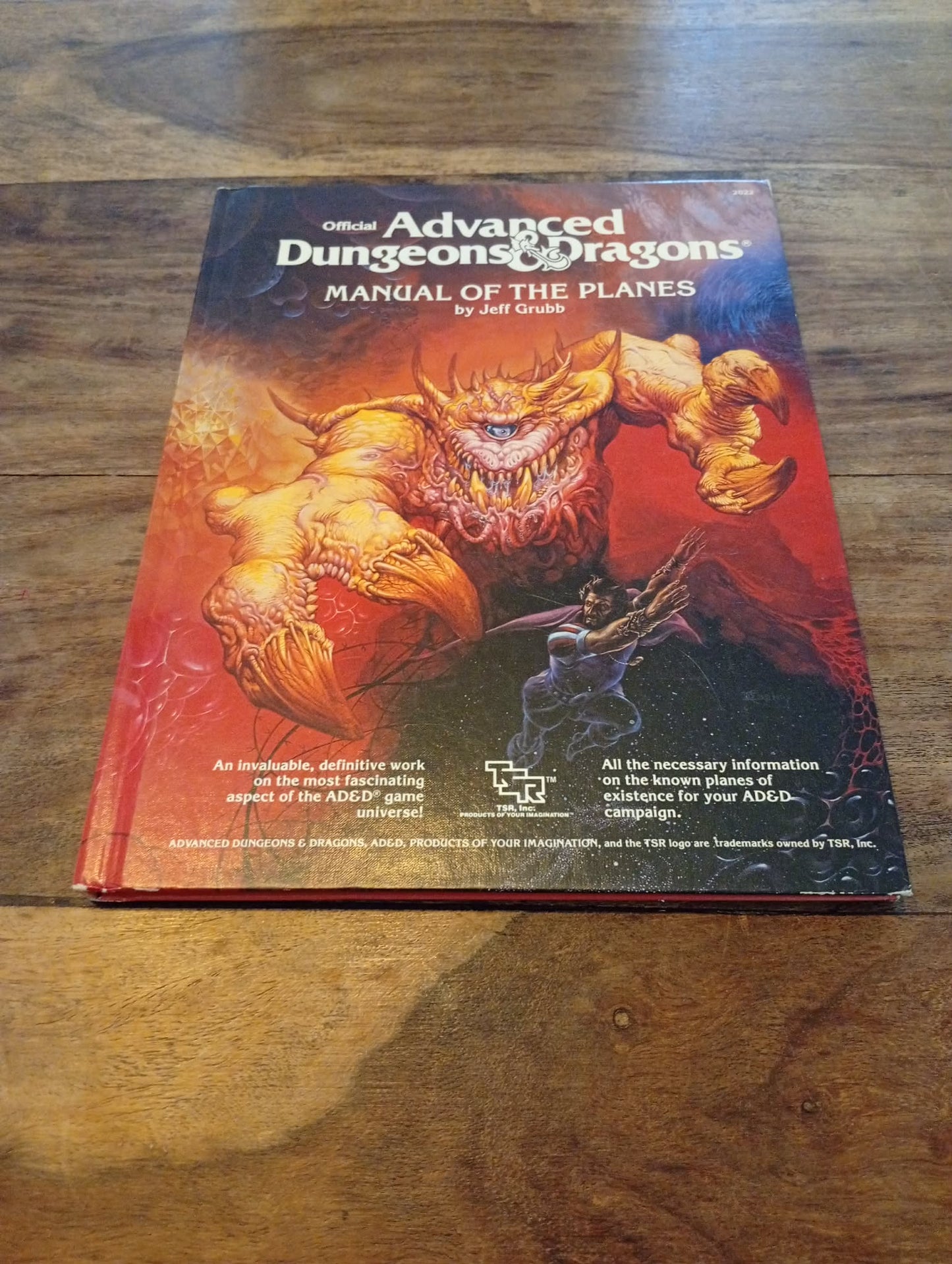 AD&D Manual of the Planes 1st Printing Hardcover TSR 2022 AD&D 1987 - AllRoleplaying.com