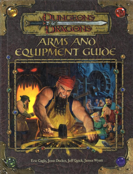 Dungeons And Dragons Arms and Equipment Guide Wizards of the Coast 2003