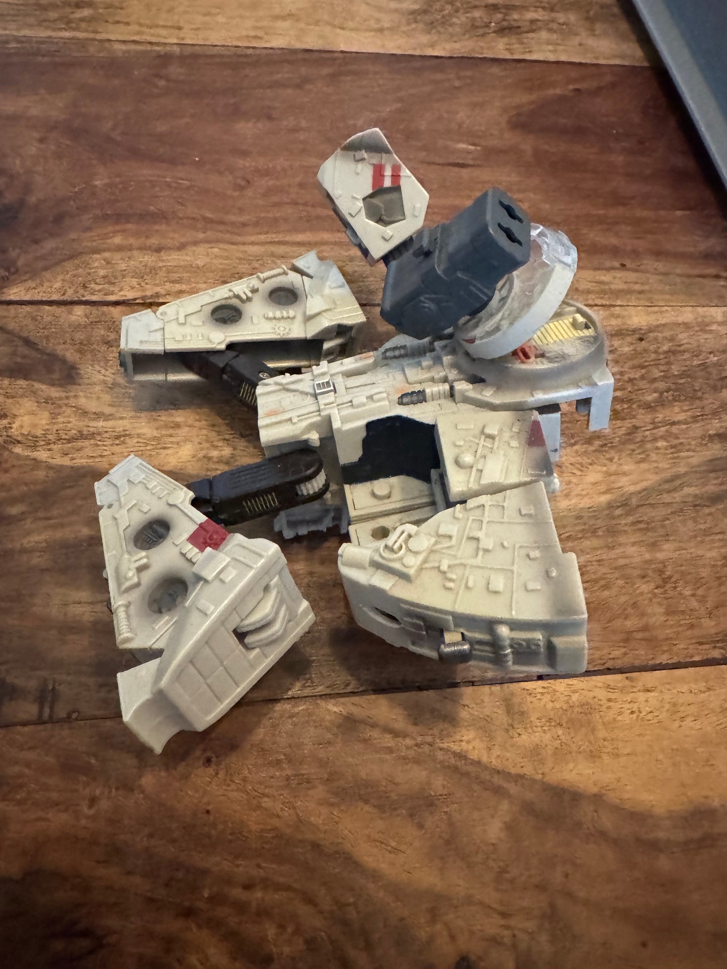 Star Wars Deluxe Transformers Millennium Falcon as shown PARTS ONLY